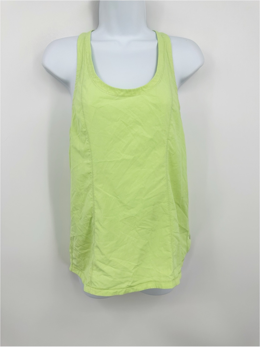 Lululemon Neon Tank Top Size Small Gym Workout